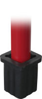 Plastová patka pro sloupek na značku pr. 42 nebo 40x40 mm