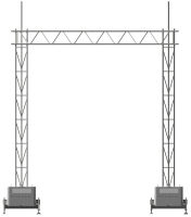 (obrázek pro) Set pro návěští nebo most přes ulici, d. 520 cm, v. 615 cm