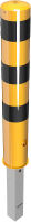 Sloupek pr. 152 mm, celk. výška 150 cm, výsuvný trojhranný klíč, žluto-černý