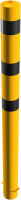 Sloupek pr. 152 mm, celk. výška 200 cm, k zabetonování, žluto-černý