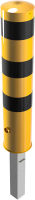 Sloupek 193 mm, výška 150 cm, výsuvný, trojhranný klíč, žluto-černý