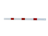 Příčka ochjranného zábradlí 70x70 mm, d. 180 cm, bílo-červená