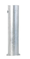 Pouzdro k zabetonování pro výsuvné sloupky o pr. 76 mm, d, 40 cm, pozink